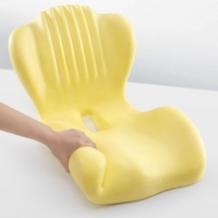 Coussin et oreiller ergonomiques en mousse à mémoire de forme pour le coccyx, le choix des conducteurs, pour soulager les douleurs du coccyx et offrir un soutien orthopédique lors de la position assise
