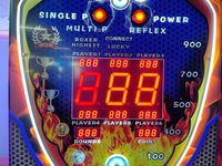 Black King Boxing Arcade Machine Super Blaster Poinçonneuses avec Bill Acceptor Jeu à jetons King Boxing Kits