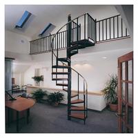 Escalier Prima en bois massif avec finition en placage de bois Taille personnalisée Design antidérapant Fabricant direct de haute qualité