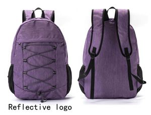 Custom Lightweight Waterproof Polyester Fashion Packable <b>Backpack</b> Wholesale <b>Foldable</b> Daypack for Hiking Travel - Product Image 4