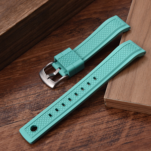 JUELONG Summit FKM Gummi armbänder mit Schnell verschluss Uhren armbänder Slide Keeper Armband Wasserdicht 20mm 22mm - Product Image 5