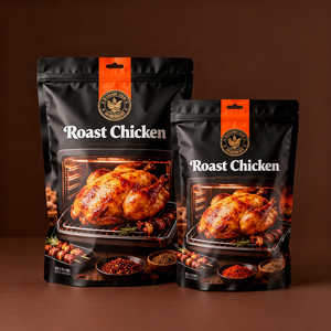 Bolsa <span class=keywords><strong>de</strong></span> Embalaje Personalizada para Pollo Asado Entero, con Cierre Hermético para Microondas, para Comida Caliente <span class=keywords><strong>de</strong></span> Rotisserie - Product Image 6
