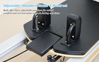 Cama de Pilates en aluminium, Reformer Pilates, prix d'usine, logo personnalisé, certifié CE ISO