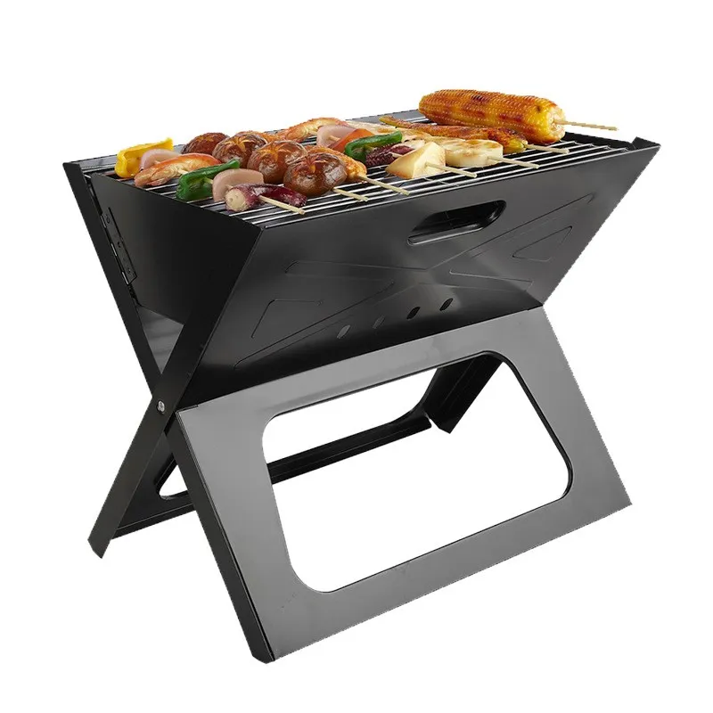 Dl Hoge Kwaliteit Barbecue Mini Houtskool Grill Draagbare Opvouwbare Bbq Grill Outdoor