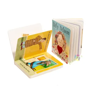 Libri di carte con copertina rigida per bambini stampati personalizzati libri educativi per la scuola libri di fiabe per cartoni animati per bambini