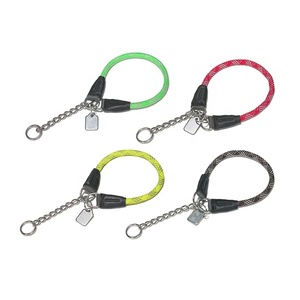<span class=keywords><strong>Collar</strong></span> de Perro Táctico de Nailon Suave con Luces Reflectantes Ajustables y Duraderas, con Asa, 2 Pulgadas, Resistente, con Logotipo Personalizado OEM ODM, Gran Venta - Product Image 3