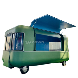 Custom Food <b>Trailer</b> Truck Mobile Kitchen Food Truck For Street Small Mobile Coffee Ice Cream Tea Fast Food Cart Bakery Food - Product Image 2