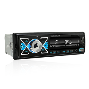 Reproductor <span class=keywords><strong>MP3</strong></span> para Auto MP3010 1 DIN Universal, Reproductor <span class=keywords><strong>MP3</strong></span> Multifuncional Estéreo con SD, TF, USB y Multimedia - Product Image 1