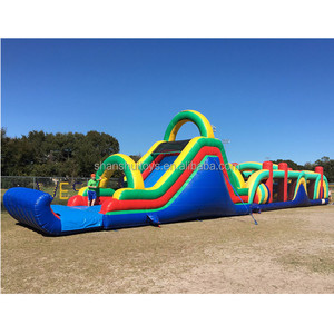 Parque infantil gigante para niños, campo de obstáculos inflable para niños, Castillo de rebote inflable para exteriores, Juguetes - Product Image 2