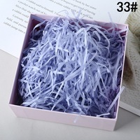 30g/Sac Vente en Gros de Remplissage en Papier Froissé Coloré pour Emballage, Papier Déchiqueté pour Remplissage de Boîtes Cadeaux de Luxe