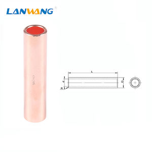 GT-G 銅管コネクタ バット端子 クリンプ式 インライン導体スリーブ ケーブル接続および延長用 - Product Image 1