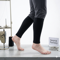 Chaussettes de compression médicales pour femmes et hommes, bas de compression mi-cuisses pour varices, œdème DVT, course à pied, ccl2