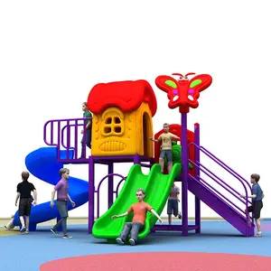 도매 가격 매력적인 어린이 야외 놀이터 어린이 튜브 슬라이드 놀이 공원 게임