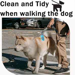 HuamaohengchunDog Poop Bag Dispenser for Leash with Snap Clip, Skin-friendly Texture Waste Bag Holder for Dog Walks and Cats - Product Image 6
