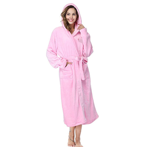 <span class=keywords><strong>Accappatoio</strong></span> di lusso in pile corallo Super <span class=keywords><strong>morbido</strong></span> da <span class=keywords><strong>uomo</strong></span> - Product Image 5