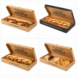 Scatole per <span class=keywords><strong>Pizza</strong></span> Extra Lunghe all'Ingrosso, Scatole per Sandwich e Parmigiano in Cartone Ondulato Oversize, Personalizzabili e Usa e Getta per Asporto - Product Image 6