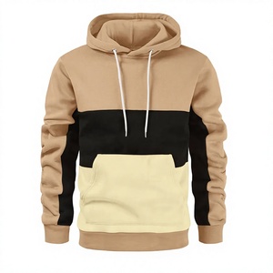 <b>Men</b> Hooded <b>Sweatshirt</b> Regular Fit Casual Autumn Wear Fleece 100% Cotton Breathable Pocket Design <b>White</b> Gray Black - Product Image 5
