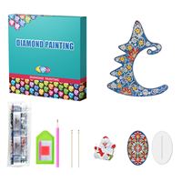 Kits de décoration de Noël en cristal SONGWOO pour le bureau, la maison, les adultes et les enfants, kits de peinture au diamant DIY