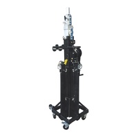TECHTEAM en Oferta, Soporte de Acero para Line Array de Alta Capacidad de Carga (230 kg), Torre Elevadora de 5.3 m, Modelo MT-530, Certificación TUV CE, para Colgar Altavoces