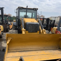 Haute qualité d'occasion Caterpillar Cat420f Skid Steer Loader bon état niveleuse à moteur à vendre prêt à expédier