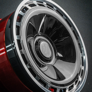 Jantes forgées rétro à déport profond en 2 pièces, ajustement parfait pour les berlines VIP old school, les camions américains classiques et les fourgonnettes VW T-series - Product Image 6