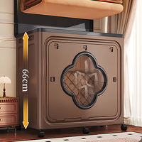 Boîte de rangement pour vêtements en plastique de grande capacité 180L, boîte de rangement pliable multifonctionnelle avec roulettes, pour jouets, couvertures