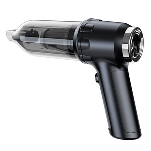 Aspirateur sans fil portatif, alimenté par batterie, rechargeable, en plastique noir, pour voiture et usage domestique - Product Image 5