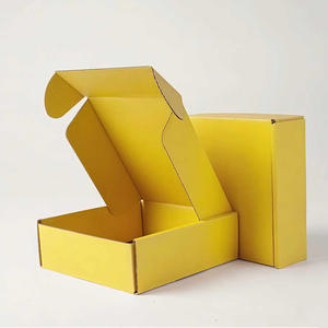 핫 세일 접이식 골판지 배송 상자 다채로운 사용자 정의 로고 의류 우편물 크래프트 종이 선물 도매 생분해 성 - Product Image 3