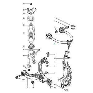 Bras de suspension inférieur pour Jeep Grand Cherokee 2005-2010, pièce 52090206AI, suspension MacPherson - Product Image 4
