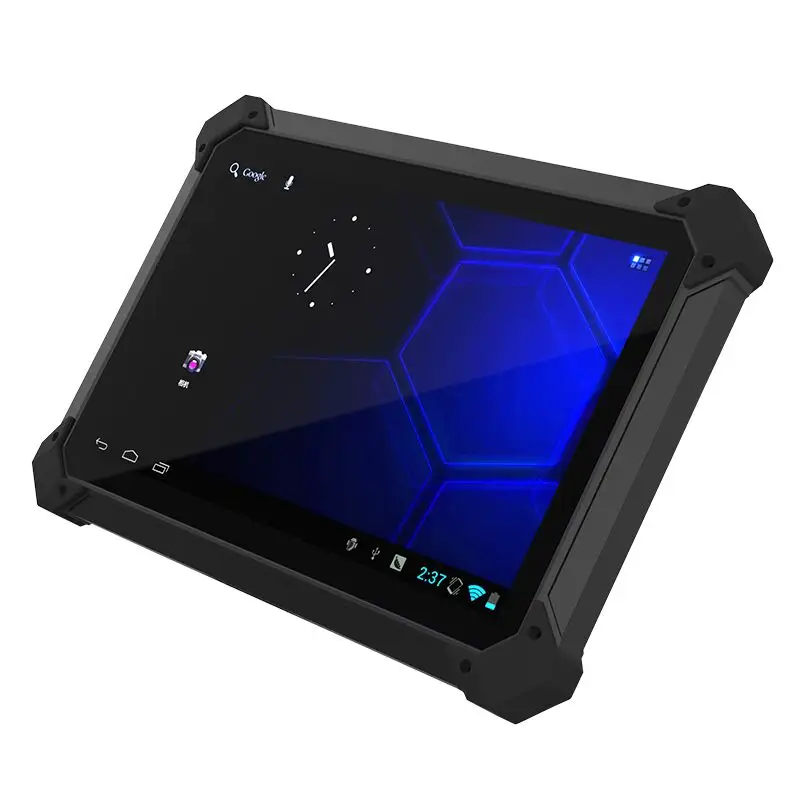 ホットセールIP67防水10000mahビッグバッテリー10インチ頑丈なAndroidタブレットスキャナー付きNFCPC