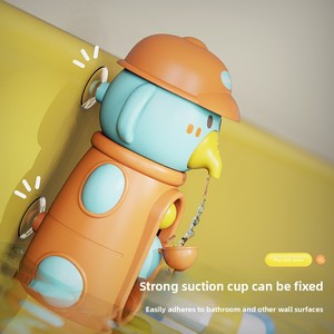 Jouet de bain pour bébé en plastique transfrontalier avec moulin à vent rotatif et roue à eau en forme de canard pour 0-24 mois, origine mer claire - Product Image 3