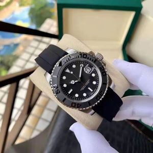 ساعة يد رجالية أنيقة بحركة كوارتز، إطار من السبائك، قرص زجاجي، متعددة الوظائف مع عرض التاريخ، مقاومة للماء، حزام سيليكون، ساعة رياضية وعملية للرجال - Product Image 2