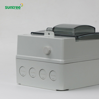 SUNTREE 2P 16,20,25,32,40,50,63,80 ampères 100,125 V IP65 boîtiers résistants aux intempéries dc batterie mccb disjoncteur boîte