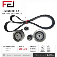 High Quality New Timing Belt Kit for Skoda Se-at V-W Au-di 2.0 Cars Long Life Durable 03L198119 530055010 K015648XS