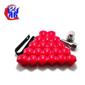 Color Plastic Wheel Lug Nuts Cover