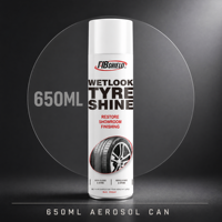 FIBSHIELD 650mL – Spray brillant effet mouillé pour pneus, vente en gros, marque privée, pour distributeurs mondiaux de produits d'entretien automobile