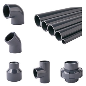 Prix d'usine, raccords de tuyauterie en <span class=keywords><strong>PVC</strong></span>/CPVC gris foncé de toutes tailles, <span class=keywords><strong>coude</strong></span> à 90 degrés en <span class=keywords><strong>PVC</strong></span> pour l'industrie - Product Image 5