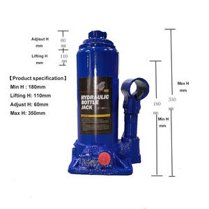 180-350mm Gamme de levage 4ton <span class=keywords><strong>Mini</strong></span> <span class=keywords><strong>cric</strong></span> de <span class=keywords><strong>bouteille</strong></span> portable <span class=keywords><strong>Cric</strong></span> hydraulique vertical avec soupape de sécurité - Product Image 6