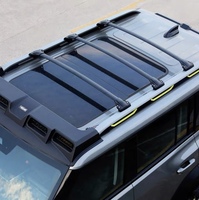 Barres de toit en alliage d'aluminium Jetour Traveler, plateforme de toit Shanghai T2, échelle transversale Freelander, capacité de charge 100 kg, installation facile