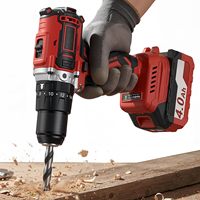 Perceuse à béton sans fil professionnelle à vitesse variable, batterie lithium, sans balais, mini-kit de bricolage OEM 18V, qualité industrielle, rechargeable