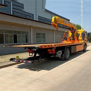 Camión de Remolque Shacman de 8 Toneladas para Reparación y Rescate en Carreteras, Camiones de Remolque de Servicio Pesado con Grúa Hidráulica en Venta - Product Image 5