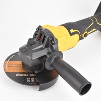 Meuleuse d'angle sans fil au lithium 21V 3000mAh sans balais, 7000 tr/min, multifonctionnelle pour découpe et meulage, idéale pour le bricolage industriel
