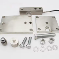 Kit de celda de carga de haz de corte de alta precisión 1T 2T 3T 5T Módulo de pesaje de fácil montaje para sensores de fuerza de tolva de silo y células de carga"
