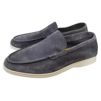 Nouveaux Mocassins Décontractés pour Hommes, Légers, à Enfiler, Antidérapants, Imperméables, Tige en PU, pour l'Été et l'Automne, Usage Quotidien