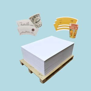 Vendita calda singolo lato rivestito PE per uso alimentare cartone stampato in cartone per tè e caffè birra da bere per materia prima per - Product Image 4