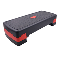 Skyhope-A ajustable ABS Aerobic Step Gym Platform 2-3 niveles PP Stepper Trainer para Fitness Center Yoga Aerobic Ejercicio
