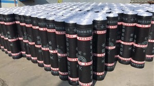 Membrane d'étanchéité en <span class=keywords><strong>bitume</strong></span> modifié APP avec revêtement en aluminium, réfléchissant la chaleur, membrane économe en énergie pour toitures - Product Image 6
