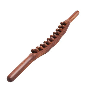 Versand bereit TCM Meridian Drainage Tools Bambus Holz Bauch Cellulite Entferner Guasha Tool <span class=keywords><strong>Massage</strong></span> Stick - Product Image 5