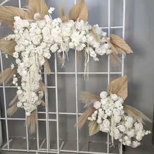 Produk baru unik bunga pernikahan taplak meja dekorasi pernikahan bunga tropis hiasan tengah meja untuk dekorasi acara