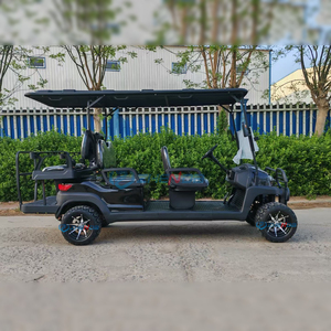 Parabrisas para Carro de Golf Eléctrico Club Car, Carro de Golf de 4 Plazas, Negro, Soporte para Teléfono para <span class=keywords><strong>vw</strong></span> Golf 8 - Product Image 4